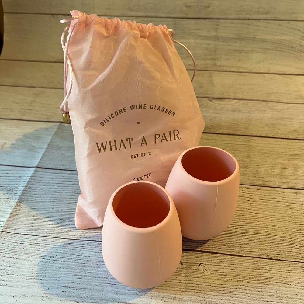 Odeme 2 Silicone Wine Glasses